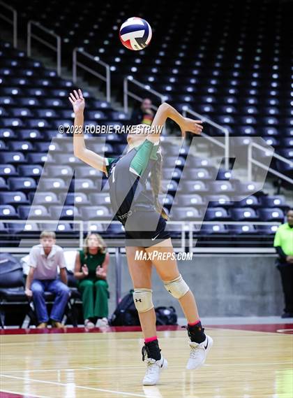 Thumbnail 2 in Blum vs. Neches (UIL 1A Volleyball Semifinal) photogallery.