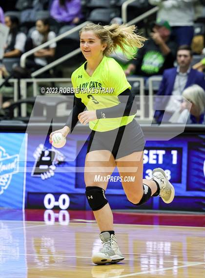 Thumbnail 1 in Blum vs. Neches (UIL 1A Volleyball Semifinal) photogallery.