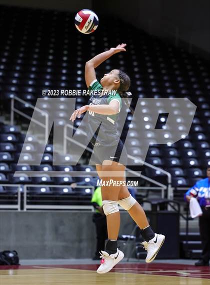 Thumbnail 1 in Blum vs. Neches (UIL 1A Volleyball Semifinal) photogallery.