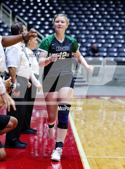 Thumbnail 2 in Blum vs. Neches (UIL 1A Volleyball Semifinal) photogallery.