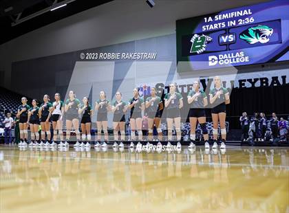 Thumbnail 2 in Blum vs. Neches (UIL 1A Volleyball Semifinal) photogallery.