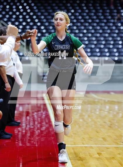 Thumbnail 2 in Blum vs. Neches (UIL 1A Volleyball Semifinal) photogallery.
