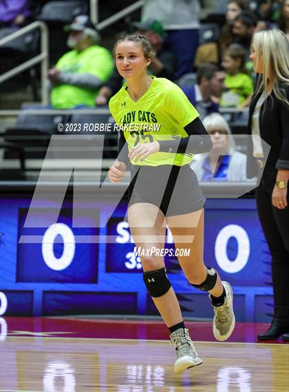 Thumbnail 3 in Blum vs. Neches (UIL 1A Volleyball Semifinal) photogallery.