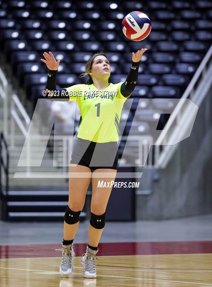 Thumbnail 1 in Blum vs. Neches (UIL 1A Volleyball Semifinal) photogallery.
