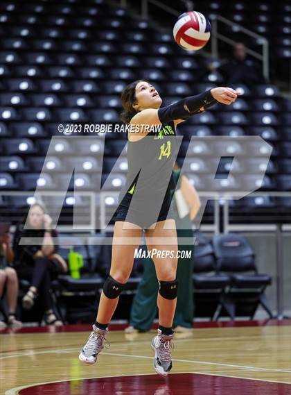 Thumbnail 3 in Blum vs. Neches (UIL 1A Volleyball Semifinal) photogallery.