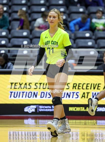 Thumbnail 2 in Blum vs. Neches (UIL 1A Volleyball Semifinal) photogallery.