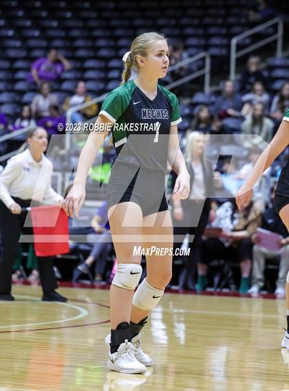 Thumbnail 3 in Blum vs. Neches (UIL 1A Volleyball Semifinal) photogallery.