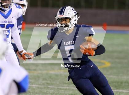 Thumbnail 1 in El Camino Real vs. Reseda (CIF LACS D1 Final) photogallery.