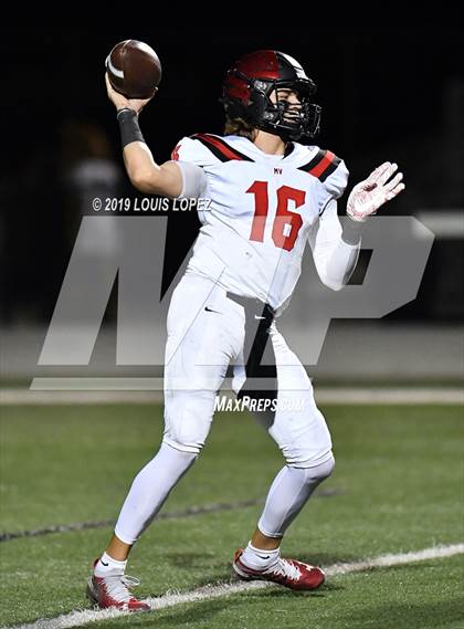 Thumbnail 2 in Murrieta Valley @ Rancho Cucamonga (CIF SS DIV 2 Playoff) photogallery.