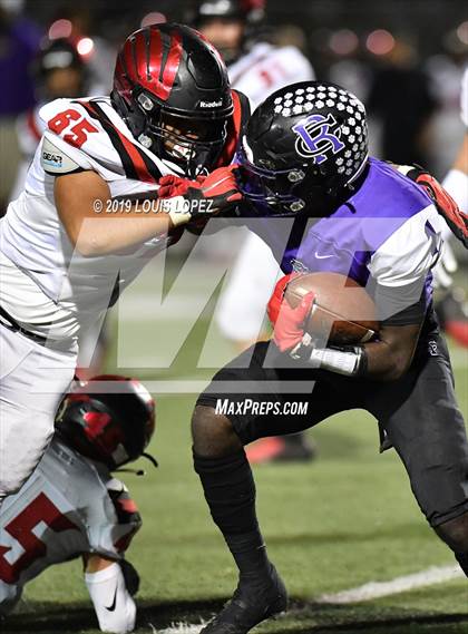 Thumbnail 3 in Murrieta Valley @ Rancho Cucamonga (CIF SS DIV 2 Playoff) photogallery.