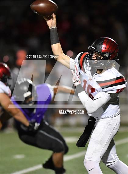 Thumbnail 3 in Murrieta Valley @ Rancho Cucamonga (CIF SS DIV 2 Playoff) photogallery.