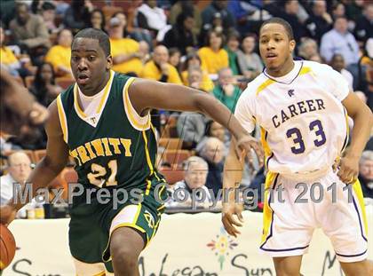 Thumbnail 2 in Career vs. Trinity Catholic (CIAC Class M Final) photogallery.