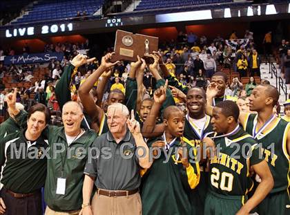 Thumbnail 3 in Career vs. Trinity Catholic (CIAC Class M Final) photogallery.