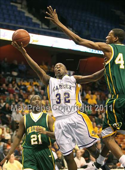 Thumbnail 3 in Career vs. Trinity Catholic (CIAC Class M Final) photogallery.