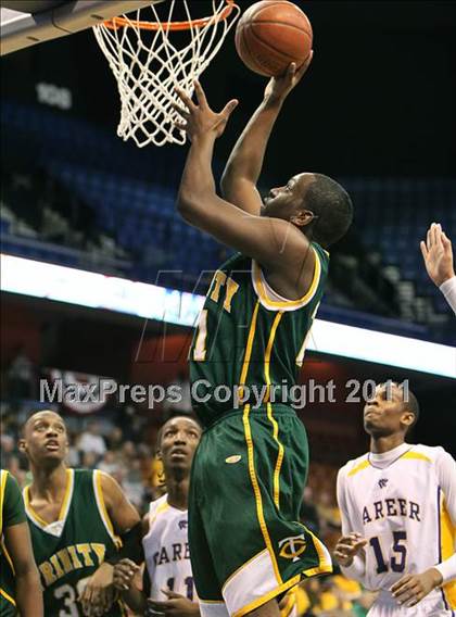 Thumbnail 2 in Career vs. Trinity Catholic (CIAC Class M Final) photogallery.