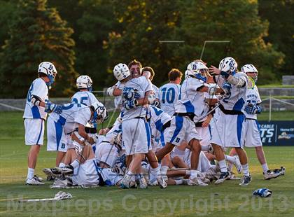 Thumbnail 3 in Bronxville v Shoreham-Wading River (NYSPHSAA Class C Semifinal) photogallery.