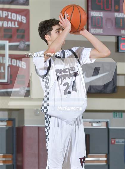 Thumbnail 1 in Rancho Mirage vs Westbury Christian (Rancho Mirage Holiday Invitational) photogallery.
