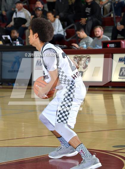 Thumbnail 2 in Rancho Mirage vs Westbury Christian (Rancho Mirage Holiday Invitational) photogallery.