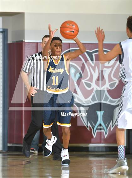 Thumbnail 2 in Rancho Mirage vs Westbury Christian (Rancho Mirage Holiday Invitational) photogallery.