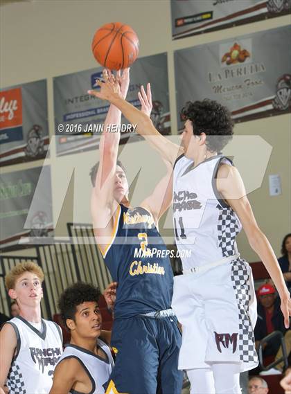 Thumbnail 2 in Rancho Mirage vs Westbury Christian (Rancho Mirage Holiday Invitational) photogallery.
