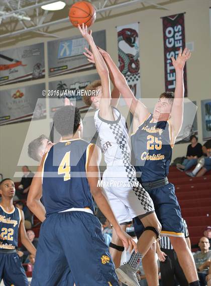 Thumbnail 3 in Rancho Mirage vs Westbury Christian (Rancho Mirage Holiday Invitational) photogallery.