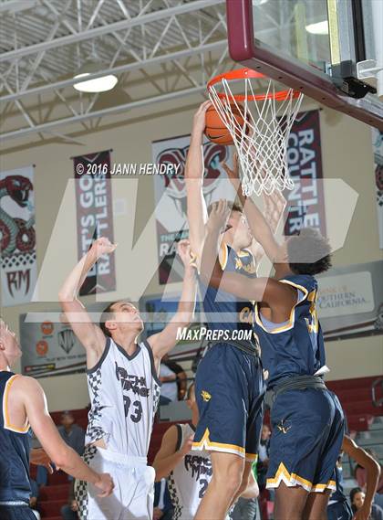 Thumbnail 3 in Rancho Mirage vs Westbury Christian (Rancho Mirage Holiday Invitational) photogallery.