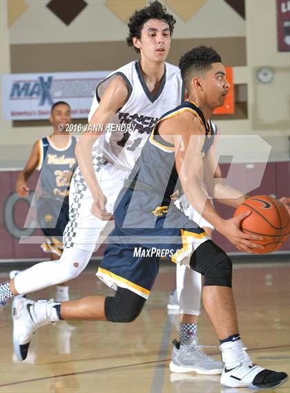 Thumbnail 3 in Rancho Mirage vs Westbury Christian (Rancho Mirage Holiday Invitational) photogallery.