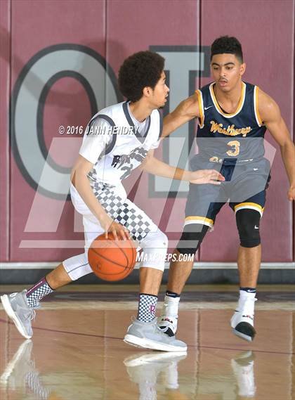Thumbnail 3 in Rancho Mirage vs Westbury Christian (Rancho Mirage Holiday Invitational) photogallery.