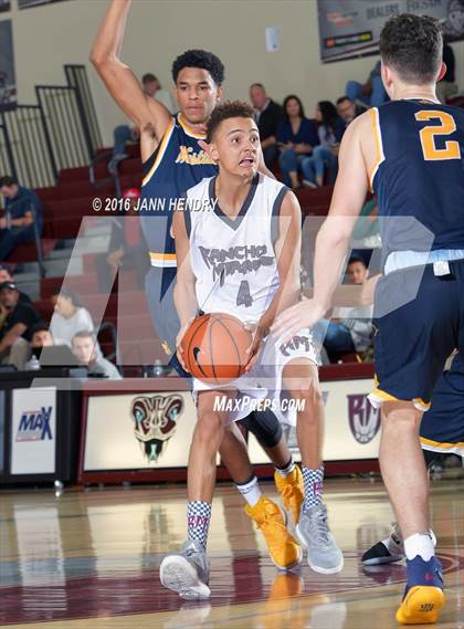 Thumbnail 2 in Rancho Mirage vs Westbury Christian (Rancho Mirage Holiday Invitational) photogallery.