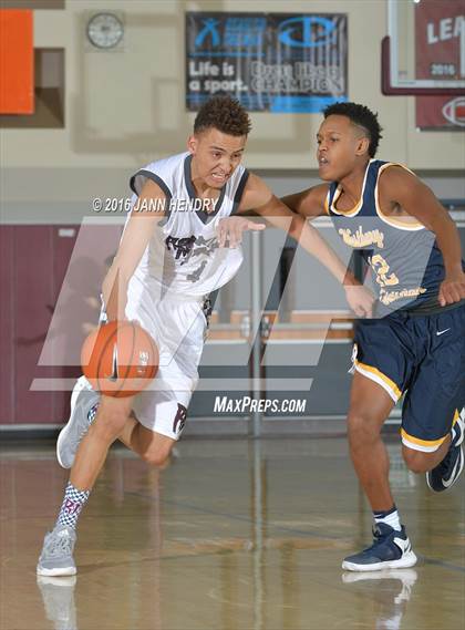 Thumbnail 3 in Rancho Mirage vs Westbury Christian (Rancho Mirage Holiday Invitational) photogallery.
