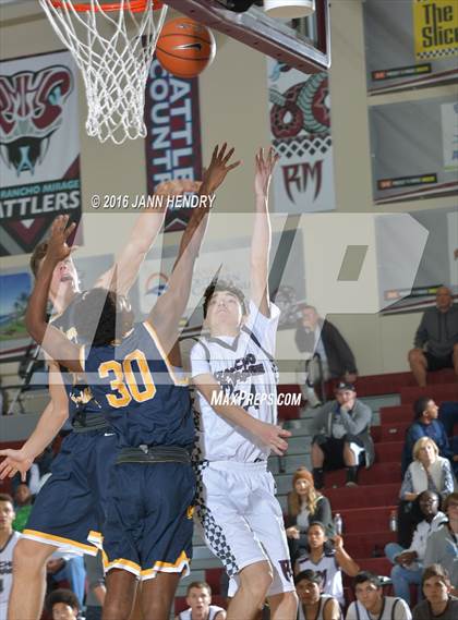 Thumbnail 2 in Rancho Mirage vs Westbury Christian (Rancho Mirage Holiday Invitational) photogallery.