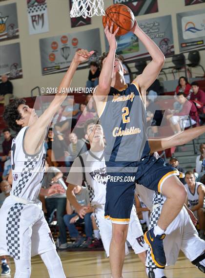 Thumbnail 2 in Rancho Mirage vs Westbury Christian (Rancho Mirage Holiday Invitational) photogallery.