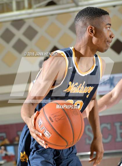 Thumbnail 3 in Rancho Mirage vs Westbury Christian (Rancho Mirage Holiday Invitational) photogallery.