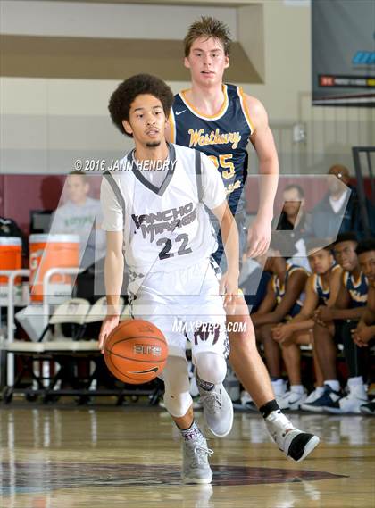 Thumbnail 1 in Rancho Mirage vs Westbury Christian (Rancho Mirage Holiday Invitational) photogallery.