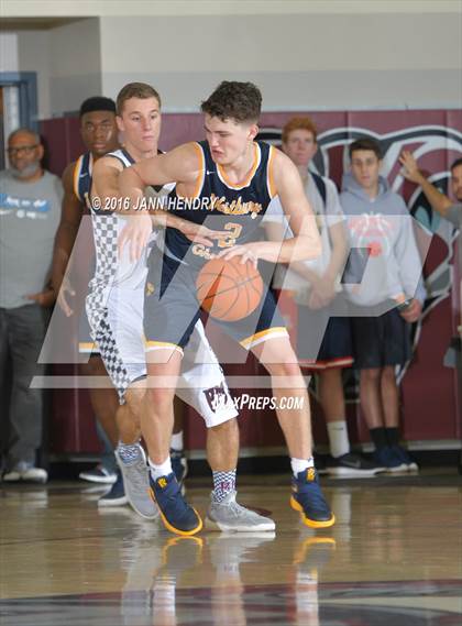 Thumbnail 2 in Rancho Mirage vs Westbury Christian (Rancho Mirage Holiday Invitational) photogallery.