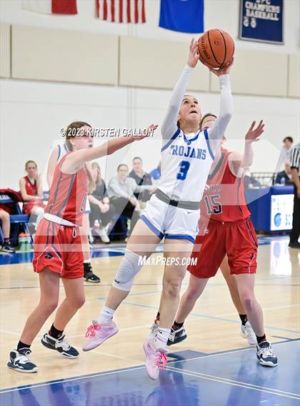 Thumbnail 2 in Trinity Valley vs Fort Worth Country Day photogallery.