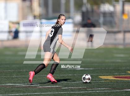 Thumbnail 2 in Flowing Wells vs Walden Grove (Kelly Pierce Soccer Tournament) photogallery.