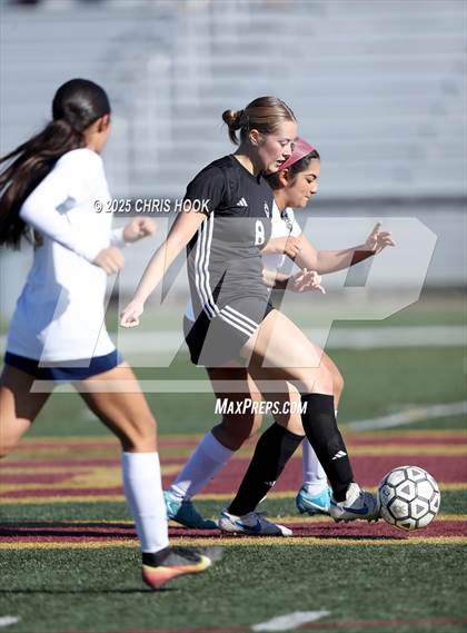 Thumbnail 2 in Flowing Wells vs Walden Grove (Kelly Pierce Soccer Tournament) photogallery.