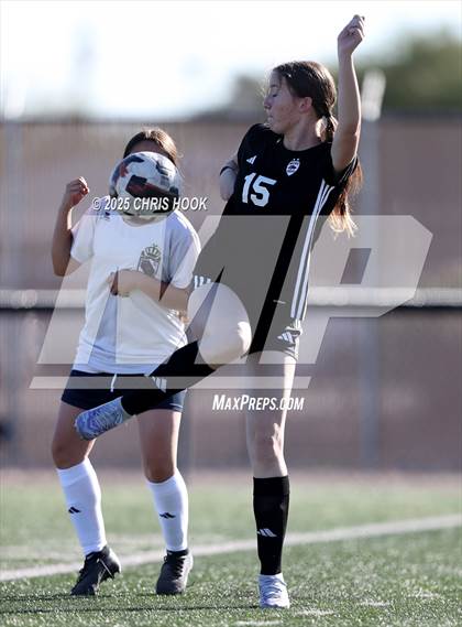 Thumbnail 1 in Flowing Wells vs Walden Grove (Kelly Pierce Soccer Tournament) photogallery.