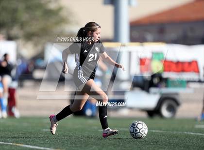 Thumbnail 3 in Flowing Wells vs Walden Grove (Kelly Pierce Soccer Tournament) photogallery.