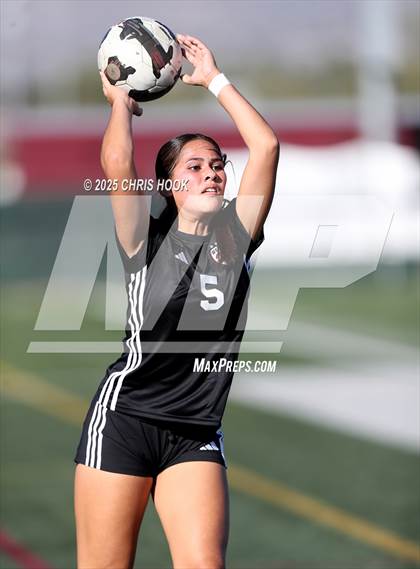 Thumbnail 2 in Flowing Wells vs Walden Grove (Kelly Pierce Soccer Tournament) photogallery.