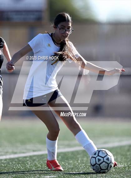 Thumbnail 3 in Flowing Wells vs Walden Grove (Kelly Pierce Soccer Tournament) photogallery.