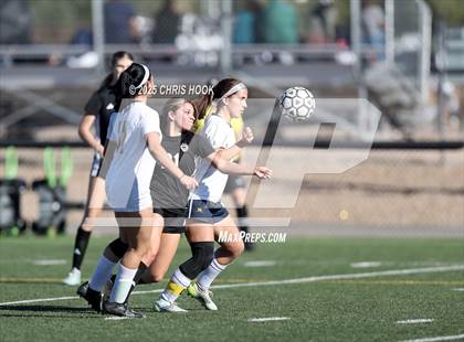 Thumbnail 3 in Flowing Wells vs Walden Grove (Kelly Pierce Soccer Tournament) photogallery.