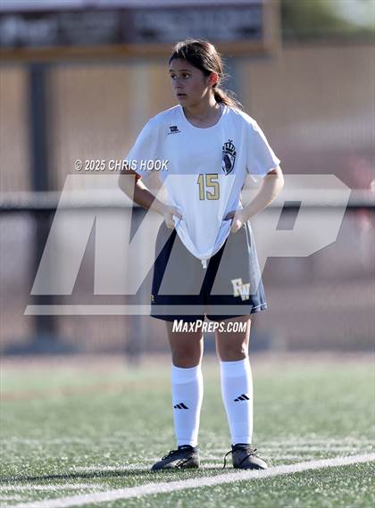 Thumbnail 3 in Flowing Wells vs Walden Grove (Kelly Pierce Soccer Tournament) photogallery.