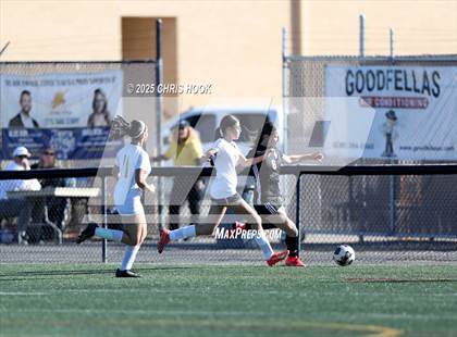 Thumbnail 3 in Flowing Wells vs Walden Grove (Kelly Pierce Soccer Tournament) photogallery.