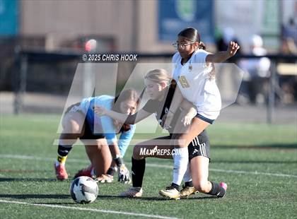 Thumbnail 2 in Flowing Wells vs Walden Grove (Kelly Pierce Soccer Tournament) photogallery.