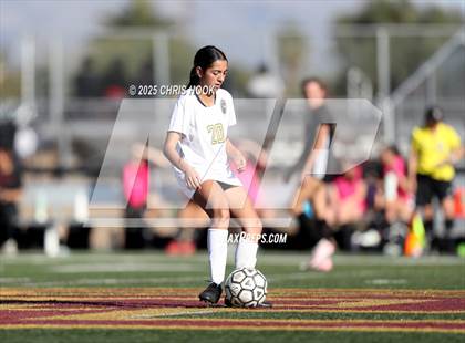 Thumbnail 1 in Flowing Wells vs Walden Grove (Kelly Pierce Soccer Tournament) photogallery.