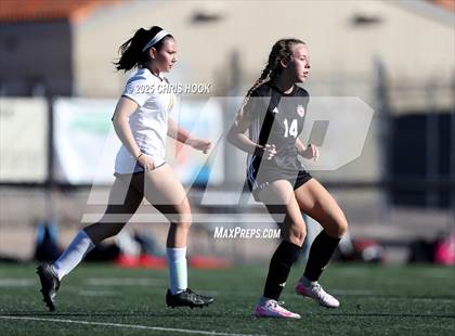 Thumbnail 3 in Flowing Wells vs Walden Grove (Kelly Pierce Soccer Tournament) photogallery.