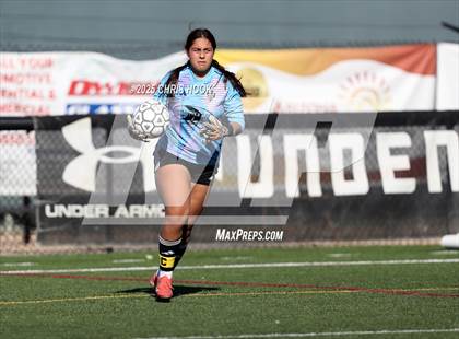 Thumbnail 2 in Flowing Wells vs Walden Grove (Kelly Pierce Soccer Tournament) photogallery.