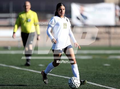 Thumbnail 2 in Flowing Wells vs Walden Grove (Kelly Pierce Soccer Tournament) photogallery.